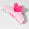 Love Lock Claw Clip - Pink