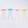Multi Organza Ribbon Hair Bows - Set of 4