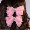 HDC x Emily in Paris Sparkling Pink Hair Bow Alligator Clip - Set of 2