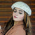 HDC X Emily In Paris White Beret with Pearls, Crystals & Heart Charm