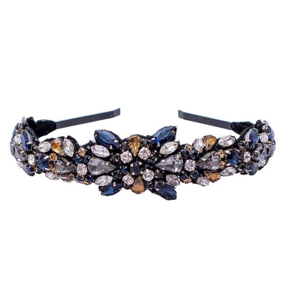 Rosemary Headband -Dark Blue