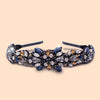 Rosemary Headband -Dark Blue