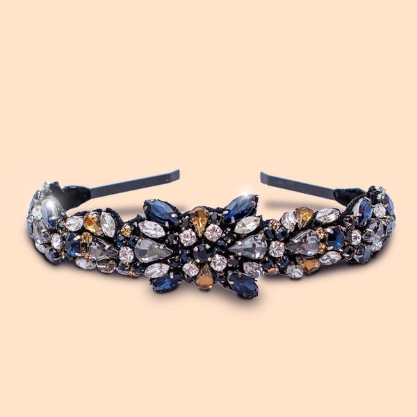 Rosemary Headband -Dark Blue