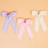 Barbie Hair Bows with Barbie Charm - Set of 3 - Pink, Purple & White
