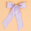 Barbie Hair Bows with Barbie Charm - Set of 3 - Pink, Purple & White