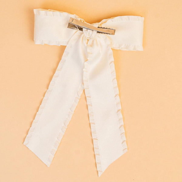 Barbie Hair Bows with Barbie Charm - Set of 3 - Pink, Purple & White