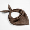 Lea Noir Bandana Scarf - Brown