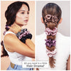 Pastel Silk Satin Scrunchies - Set of 6