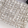 Embellished Crystal Ponytail Holder - Silver