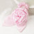 Floral Ponytail Holder - Light Pink