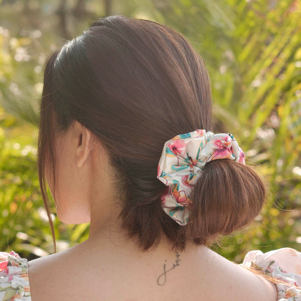 Bloom Scrunchies - Set of 3 - Multi