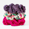 Bloom Scrunchies - Set of 3 - Multi