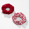 Cherry Scrunchies - Set of 2 - Red