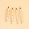 Pearl & Crystal Hair Pins - Set of 4 - Off-White