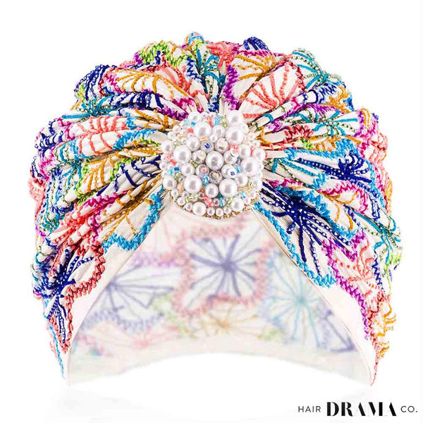 Embellished Turban - Multi