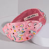 Unicorn Knotted Hair Band - Pink