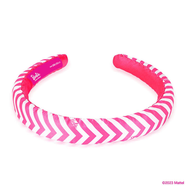 Barbie Satin Puff Hair Bands - Set of 3 - Pink & Lilac