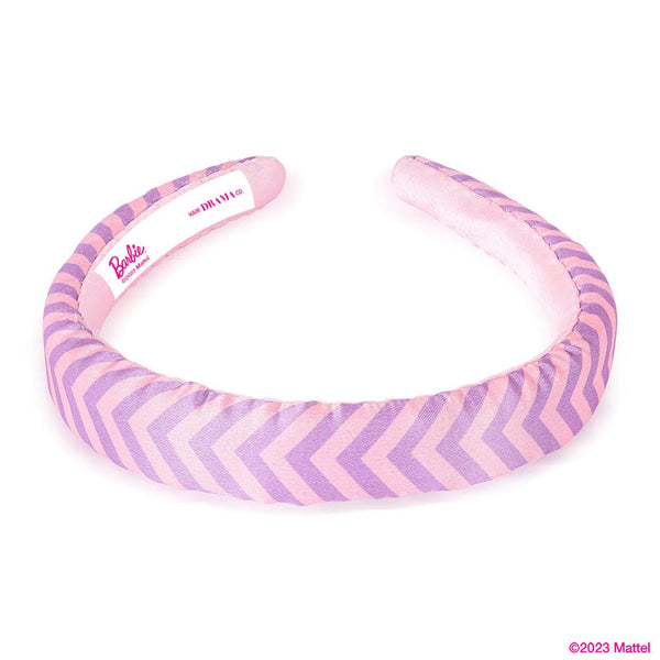 Barbie Satin Puff Hair Bands - Set of 3 - Pink & Lilac