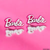 Barbie Hair Pins - Set of 2 - Pink & White