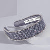 HDC x Emily in Paris Grey Tweed Crystal Flat Hair Band