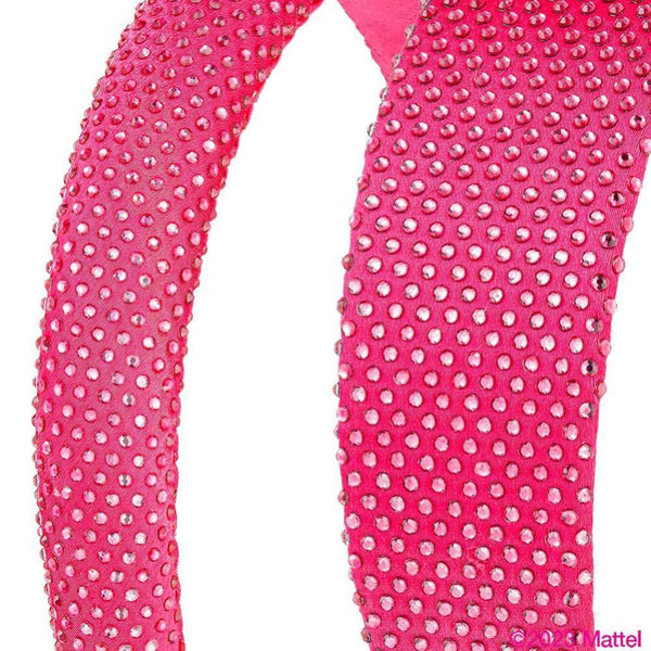 Barbie Rhinestone Gift Set with 2 Crystal Hair Bands and Barbie Charm