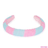 Barbie Embroidered Hair Band - Pink & Blue