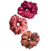 Ruby Scrunchies Set - Set of 3