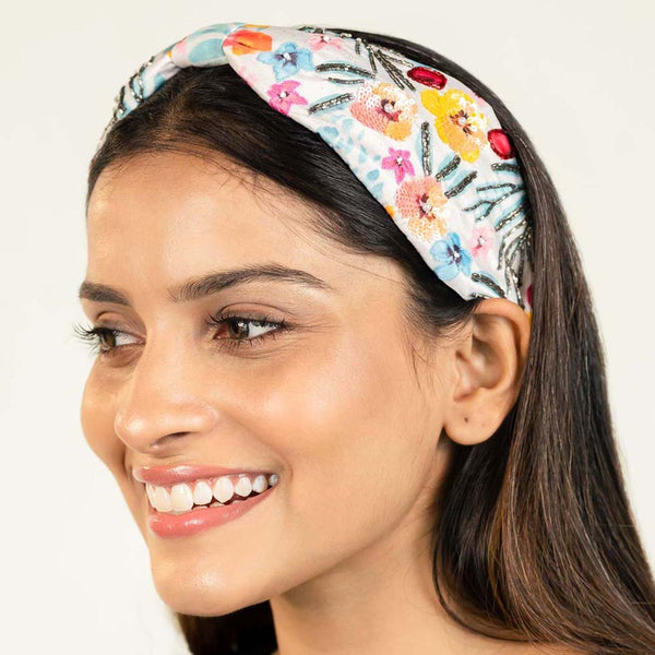Blossom Knotted Headband