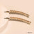 Shine Hair Pins - Set of 2 - Champagne