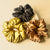 Autumn Silk Satin Scrunchies - Set of 3
