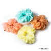 Pastel Glass Tissue Scrunchies - Set of 4