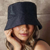Crystal Bucket Hat - Black