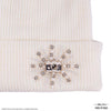 HDC X Emily In Paris White Beanie with Pearls, Crystals & Camera Charm