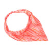 Peachy Satin Headscarf Headband with Elastic