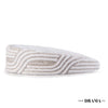 Embellished Flat Band - White