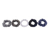 Luxury Scrunchies Set of 5 with Free Pouch - Neutral Gift Set