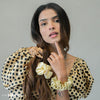 Shades of Beige Satin Scrunchies - Set of 3