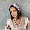 Not a Black Swan Knotted Headband - Lilac