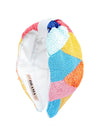Multicolor Camouflage Knotted Headband -Dark