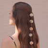 Shell Mini Claw Clips - Set of 5 - Multi