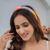 Camouflage Puff Hair Band - Pastel