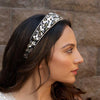Rosemary Flat Hair Band - Grey
