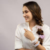 Luxury Scrunchies Set of 5 with Free Pouch - Holographic Gift Set